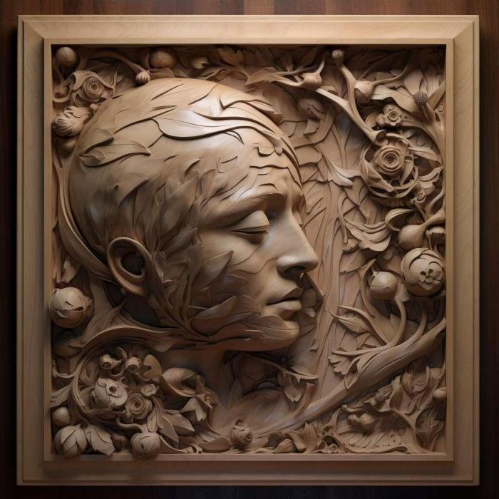 نموذج ثلاثي الأبعاد لآلة CNC 3D Art 